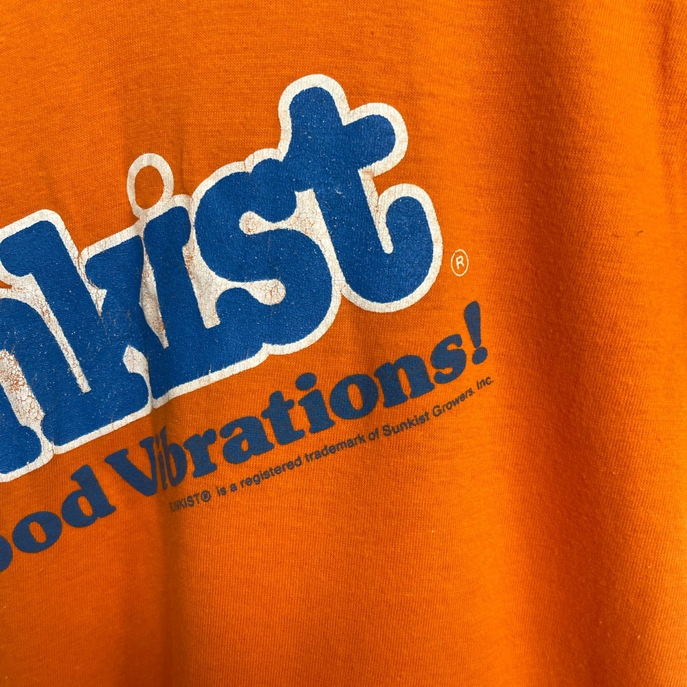 Vintage Sunkist Orange T-Shirt - Picture 4 of 6